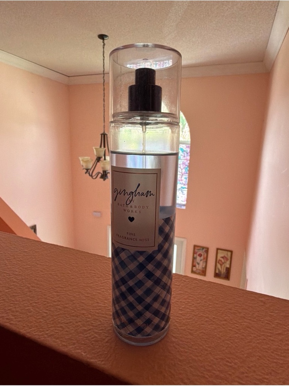 Bath And Body Blue Gingham Body Mist